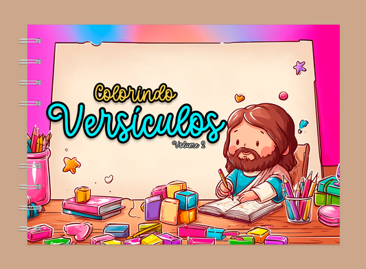 Colorindo Versículos – Volume 2